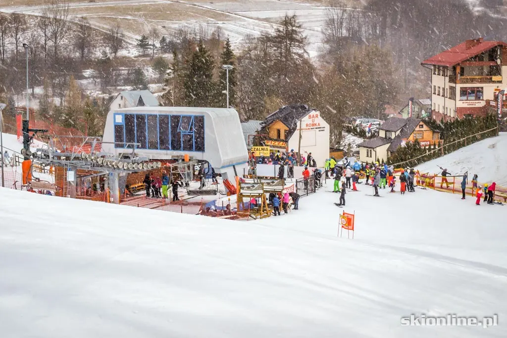 Krynica, Słotwiny. Początek lutego 2016, zdjęcie 25