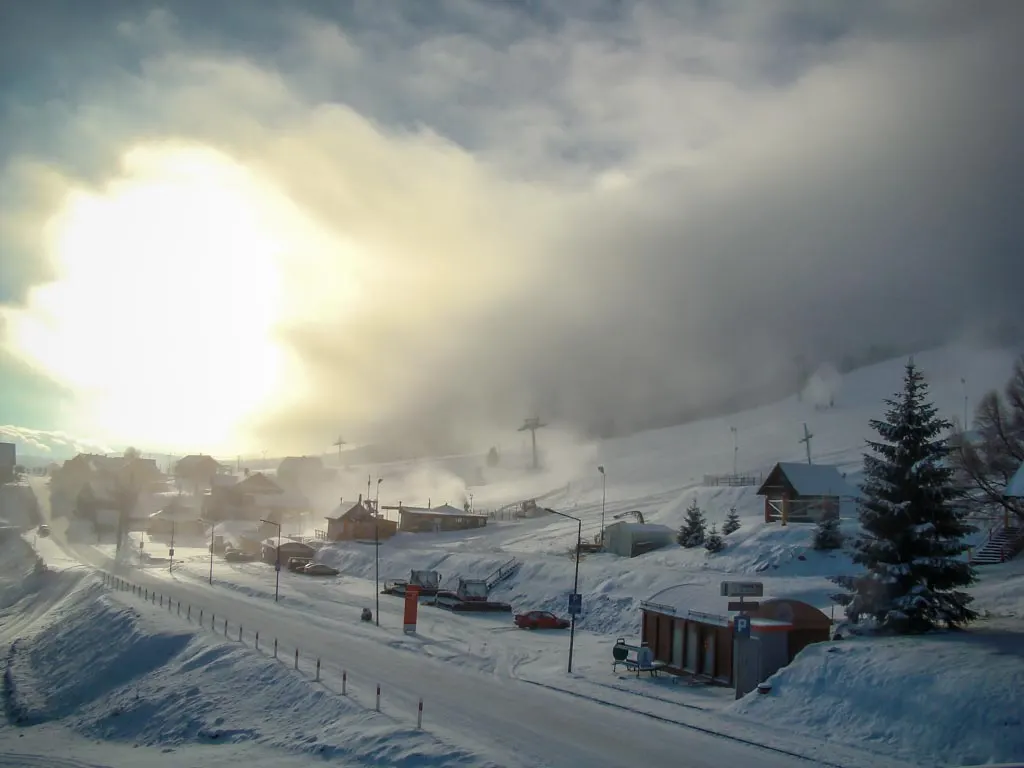 Zdjęcie 7 z galerii Ski Arena Zieleniec. Pierwsze naśnieżanie 15/16