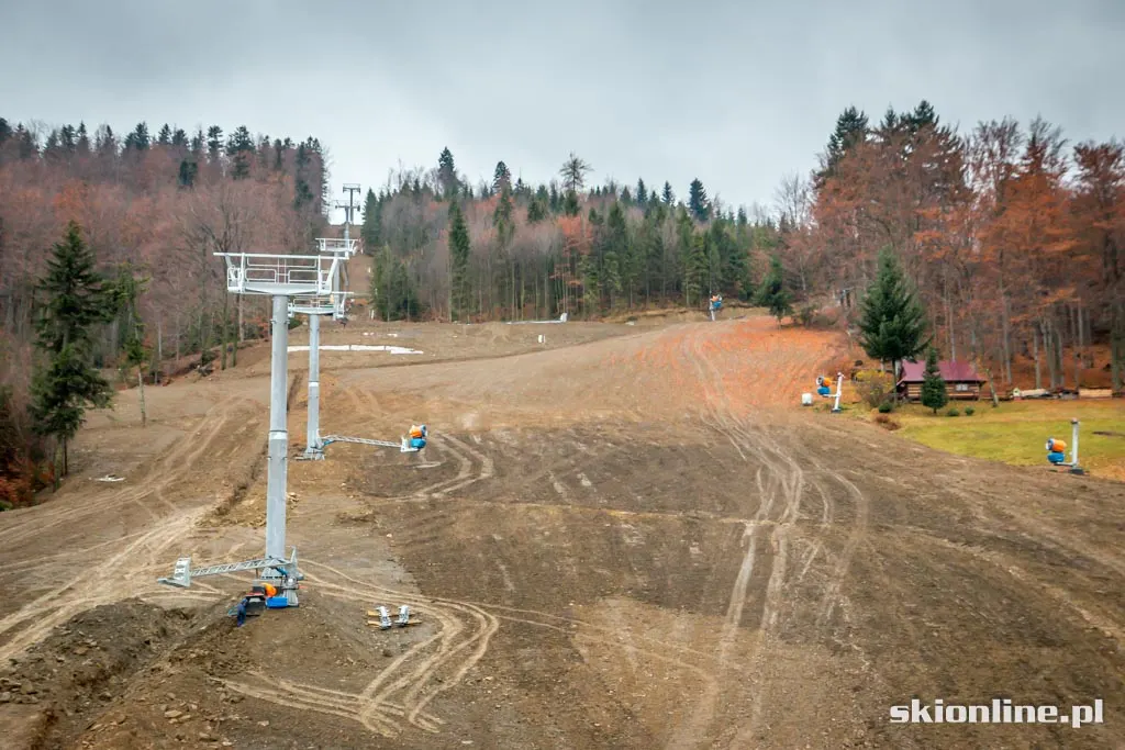Beskid Sport Arena: dolny odcinek trasy