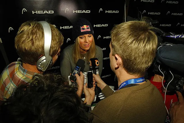 Lindsey Vonn HEAD prezentacja teamu w Sölden, zdjęcie 17