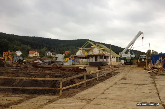 Dębowiec budowa ośrodka narciarskiego, zdjęcie 17