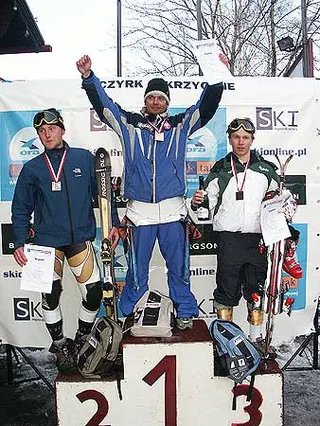 Od lewej: Szymon Łukasczyk, Artur Haber, Jacek Borgosz