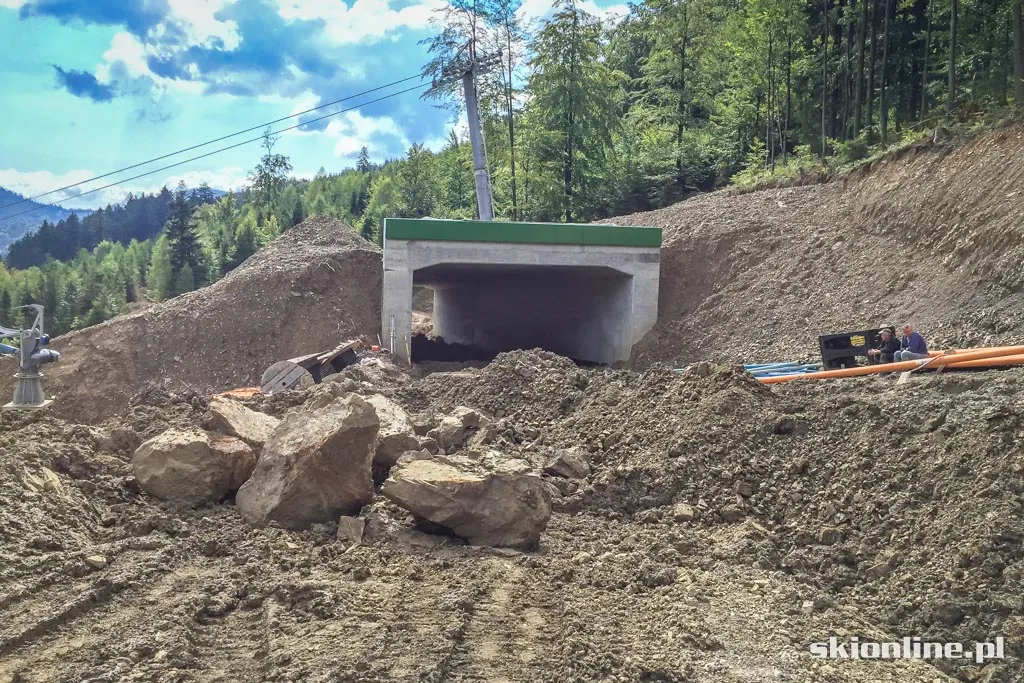 Beskid Sport Arena: budowa stacji, zdjęcie 23