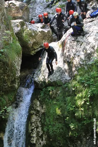 Słowenia 2011: canyoning, zdjęcie 14