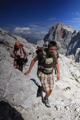 Zdjęcie 32 z galerii Trekking w Dolomitach: Rosetta (2743 m)