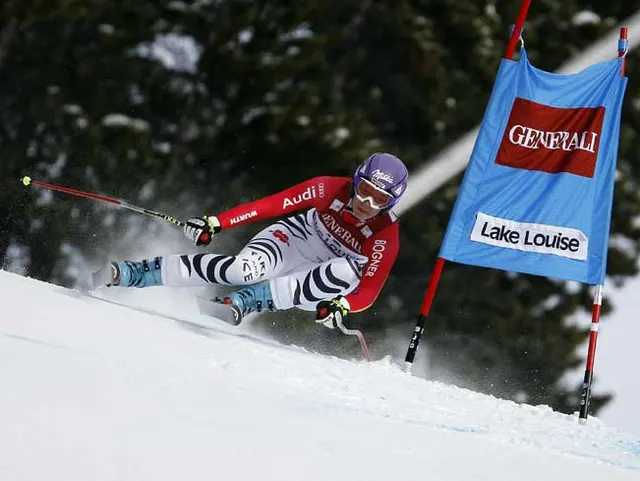 Maria Riesch: Zawody w Lake Louise, zdjęcie 9
