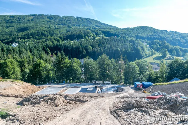 Szczyrk budowa stacji narciarskiej Beskid, zdjęcie 9