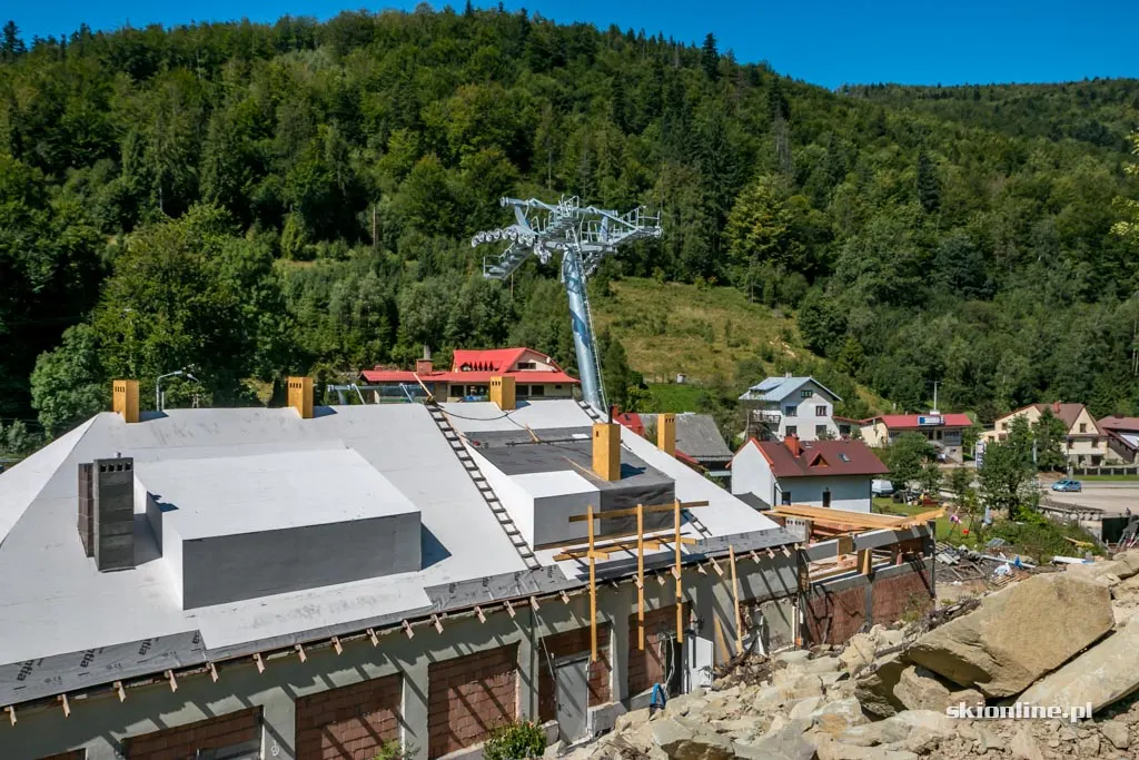 Zdjęcie 11 z galerii SON w Szczyrku: modernizacja ośrodka (08.2017)