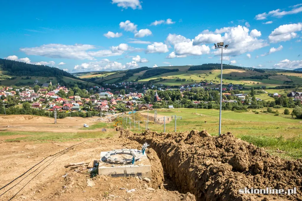 Tylicz MasteSki: budowa nowej 4-os. kolei, zdjęcie 6