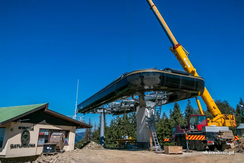 Zdjęcie 27 z galerii SON w Szczyrku: modernizacja ośrodka (08.2017)