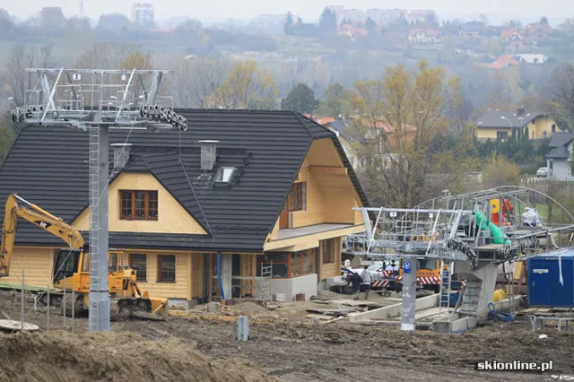 Dębowiec: budowa ośrodka narciarskiego, zdjęcie 13