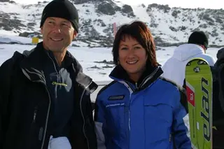 Ingemar Stenmark i Agnieszka