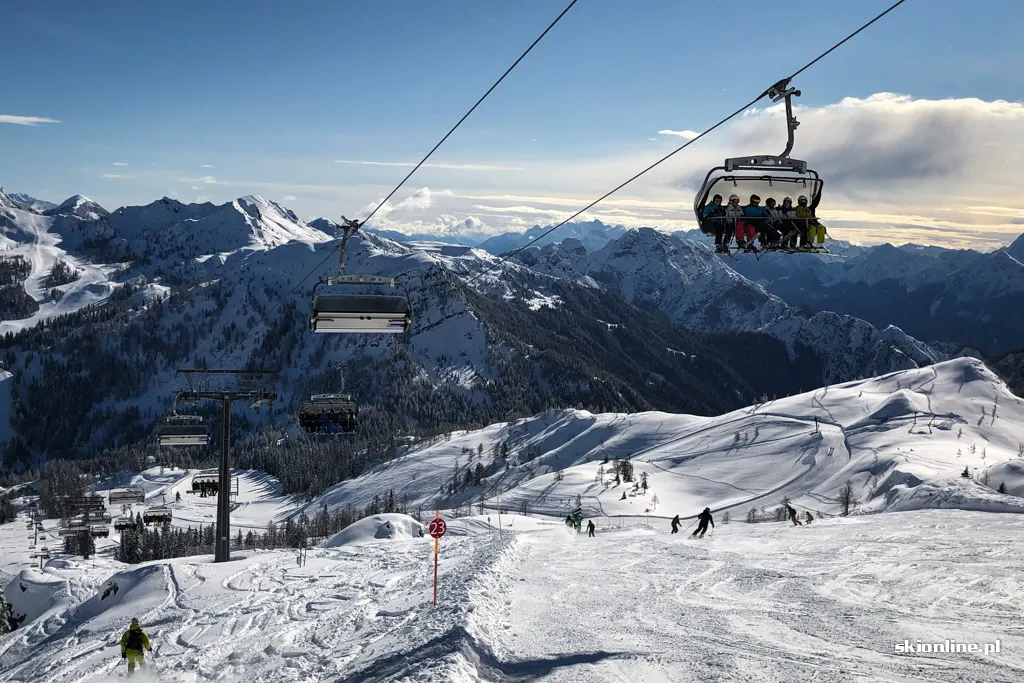 Nassfeld w Karyntii, Austria. Marzec 2020, zdjęcie 4