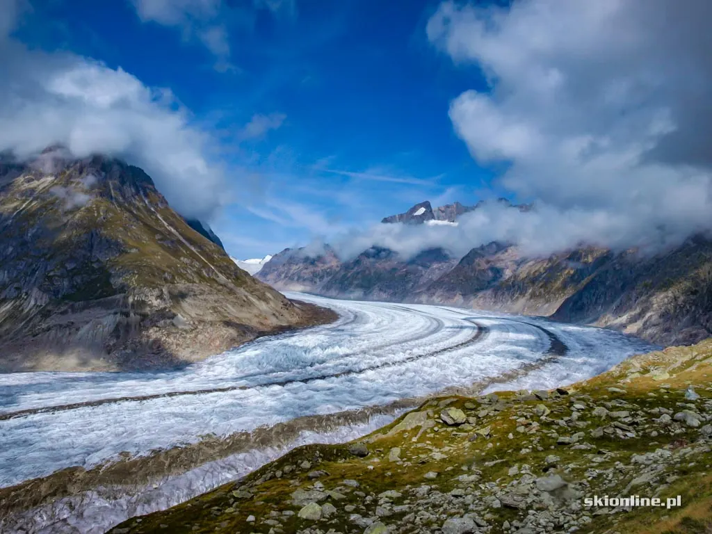 Lodowiec Aletsch w Szwajcarii, zdjęcie 15