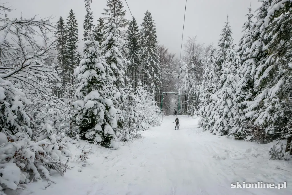 Zdjęcie 4 z galerii Szczyrk SON Golgota warunki narciarskie 1.01.2015