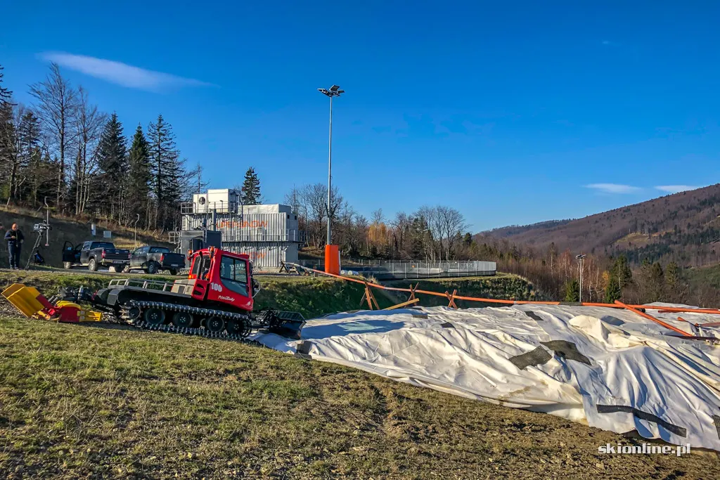 Beskid Sport Arena, magazyn śniegu, zdjęcie 10