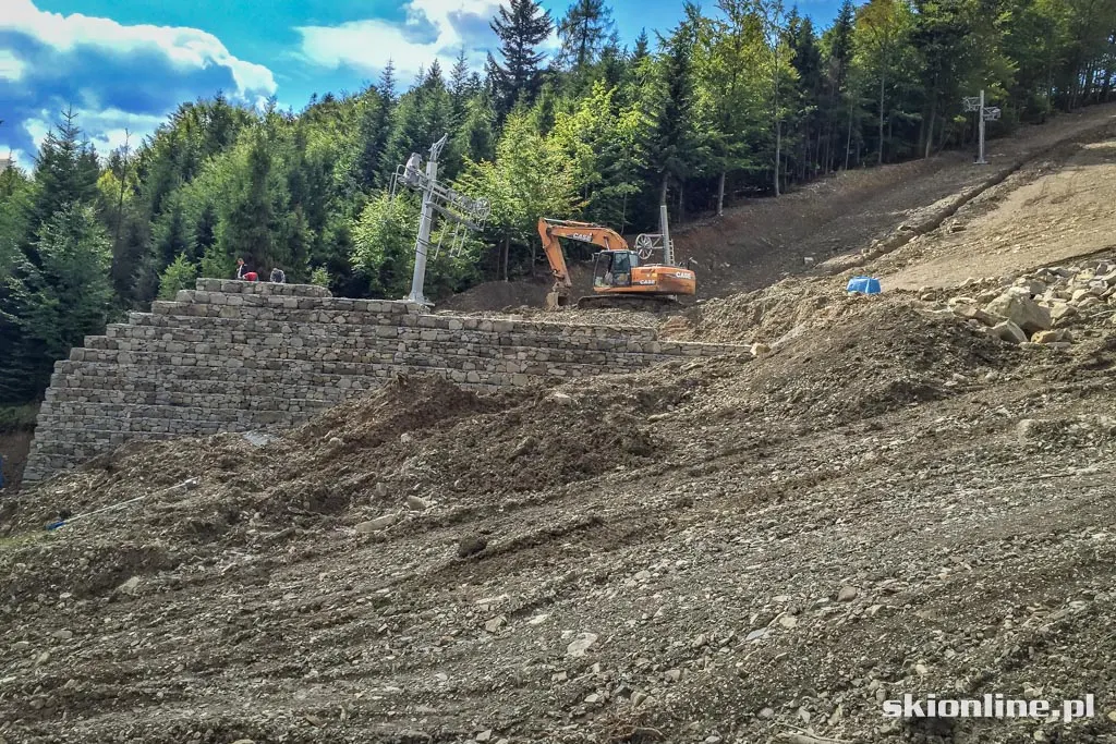 Beskid Sport Arena: budowa stacji, zdjęcie 20