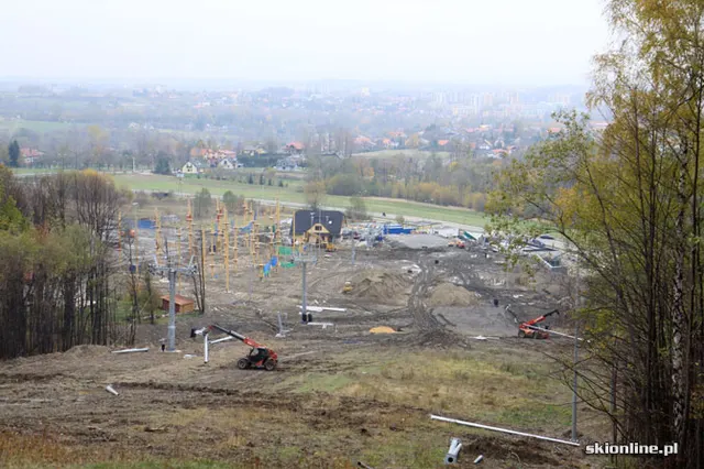 Dębowiec: budowa ośrodka narciarskiego, zdjęcie 34