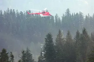 Zdjęcie 4 z galerii Śmigłowiec nad Pilskiem