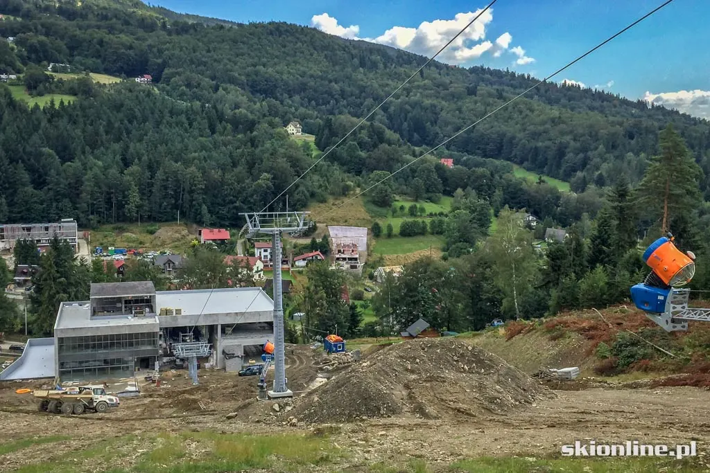Beskid Sport Arena: budowa stacji, zdjęcie 27