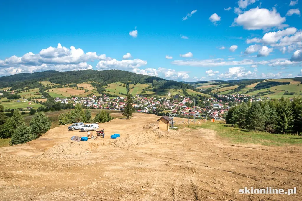 Tylicz MasteSki: budowa nowej 4-os. kolei, zdjęcie 14