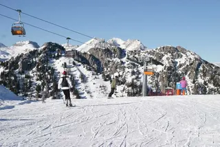 Val di Fiemme: Alpe Lusia (XII 2004), zdjęcie 11