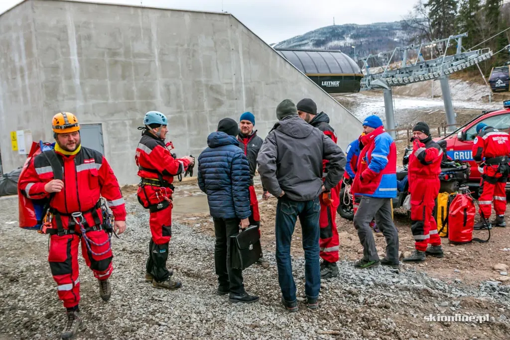 SON: ćwiczenia ewakuacji pasażerów gondoli, zdjęcie 2