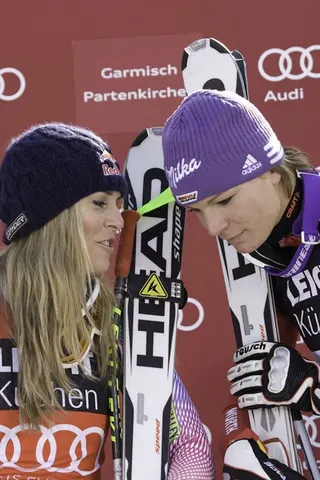 Lindsey Vonn, Maria Riesch, Anja Paerson w Ga-Pa, zdjęcie 6