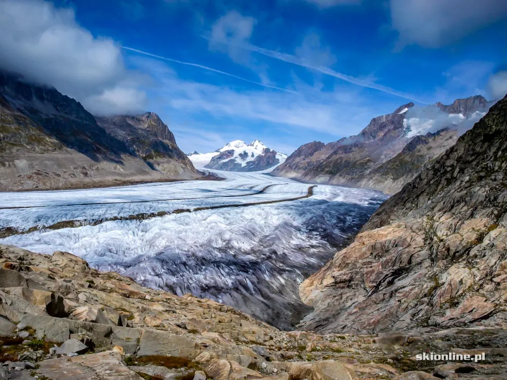 Lodowiec Aletsch w Szwajcarii, zdjęcie 11