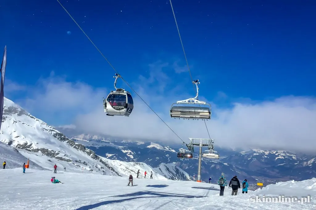 Kaprun: lodowiec Kitzsteinhorn, marzec 2016