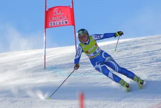Puchar Świata Sölden: Denise Karbon, zdjęcie 3