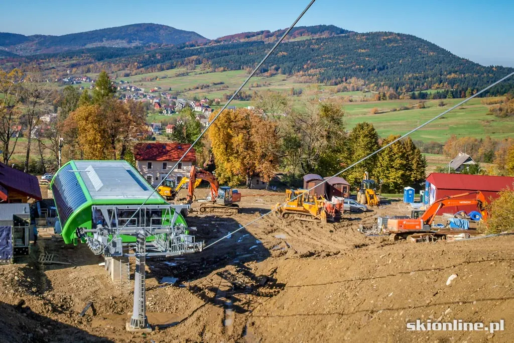 Stacja Kasina-Ski: budowa nowej kolei, zdjęcie 6