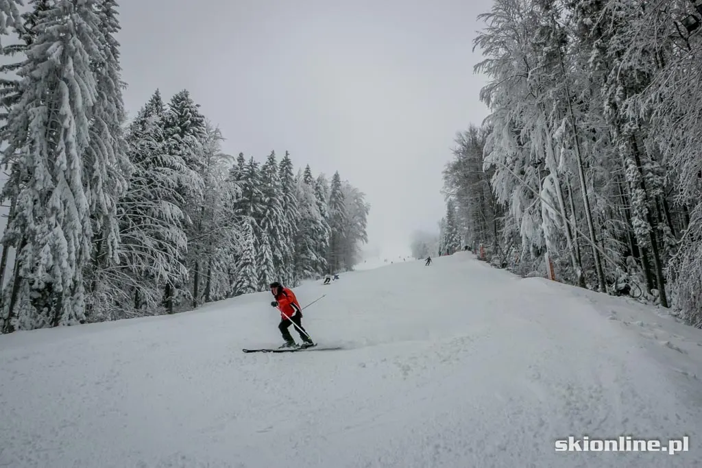 Zdjęcie 12 z galerii Szczyrk SON Golgota warunki narciarskie 1.01.2015