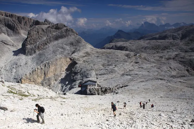 Zdjęcie 31 z galerii Trekking w Dolomitach: Rosetta (2743 m)