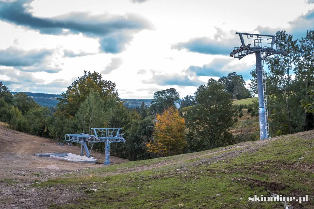 Ski Arena Zieleniec: budowa czerwonej kanapy, zdjęcie 22