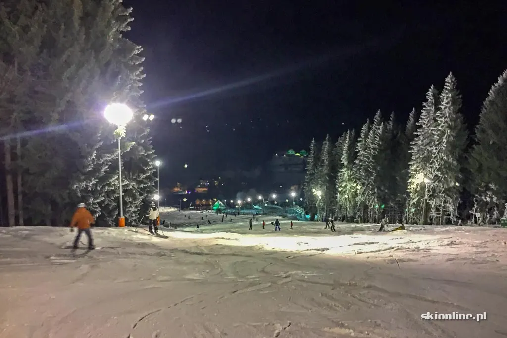 Czarna Góra Resort: narty wieczorową porą fot/J.Ciszak, zdjęcie 23