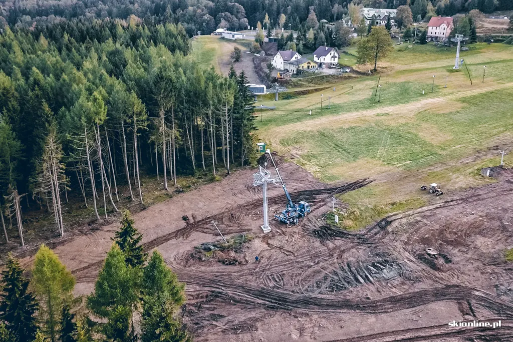 Zieleniec Ski Arena - nowa kolej krzesełkowa