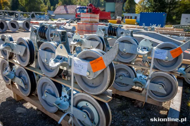 Zdjęcie 4 z galerii Szczyrk Skrzyczne przygotowania do budowy krzesła
