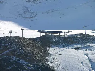 Pitztal stacja pośrednia nowej gondoli