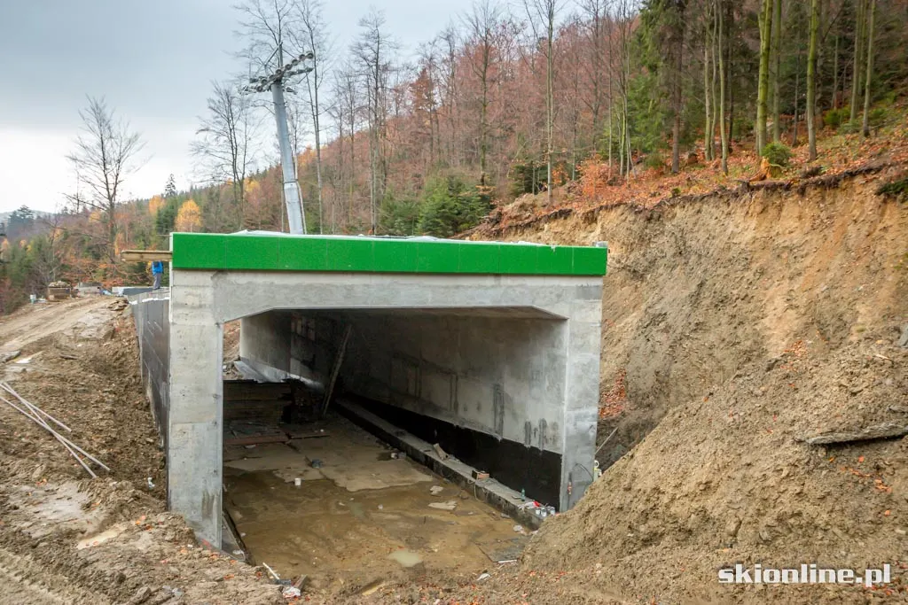 Beskid Sport Arena: tunel pod trasą nr 5, zdjęcie 28