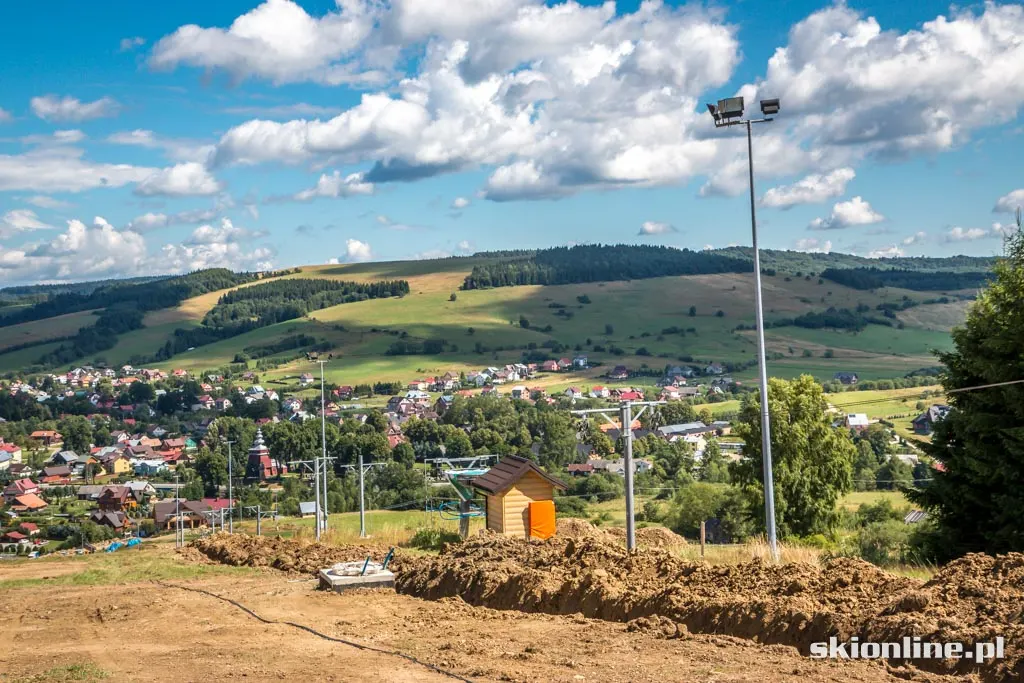 Tylicz MasteSki: budowa nowej 4-os. kolei, zdjęcie 8