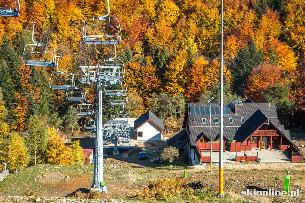Czarny Groń: budowa 4-os. kolei, zdjęcie 26