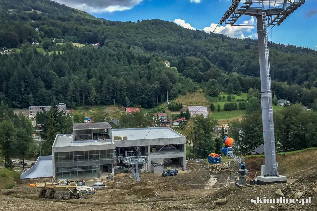 Beskid Sport Arena: budowa stacji, zdjęcie 29