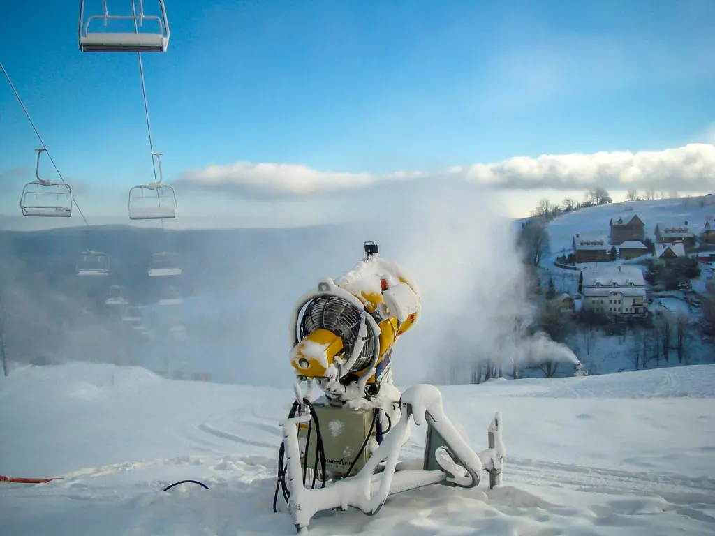Zdjęcie 15 z galerii Ski Arena Zieleniec. Pierwsze naśnieżanie 15/16