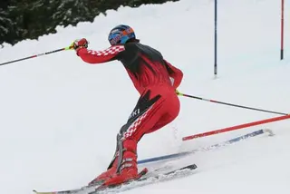 Ivica Kostelic: slalom trening, zdjęcie 21