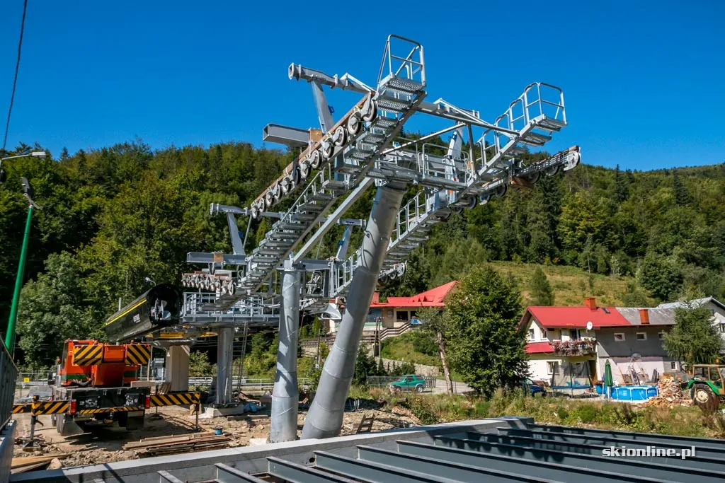 Zdjęcie 12 z galerii SON w Szczyrku: modernizacja ośrodka (08.2017)