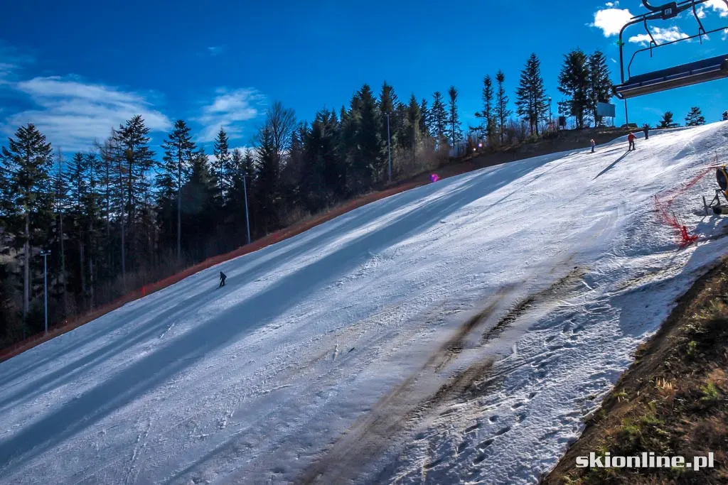 Myślenice. Warunki narciarskie 9.02.2016, zdjęcie 21