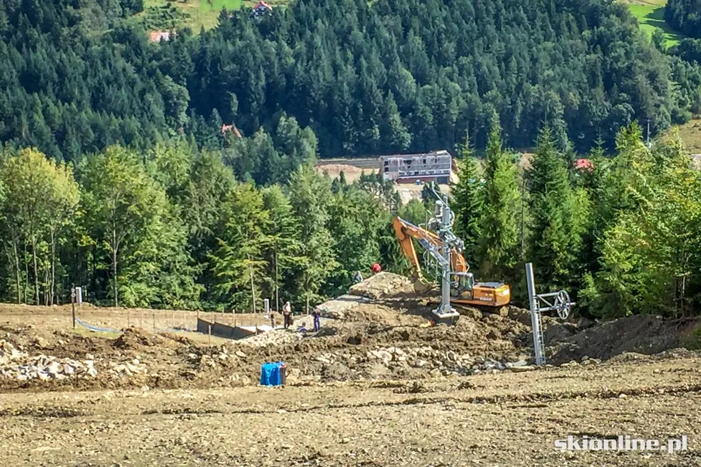 Beskid Sport Arena: budowa stacji, zdjęcie 18