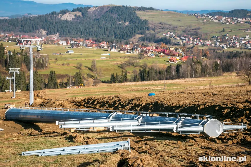 Rusiń-Ski: budowa nowej kolei i trasy, zdjęcie 10