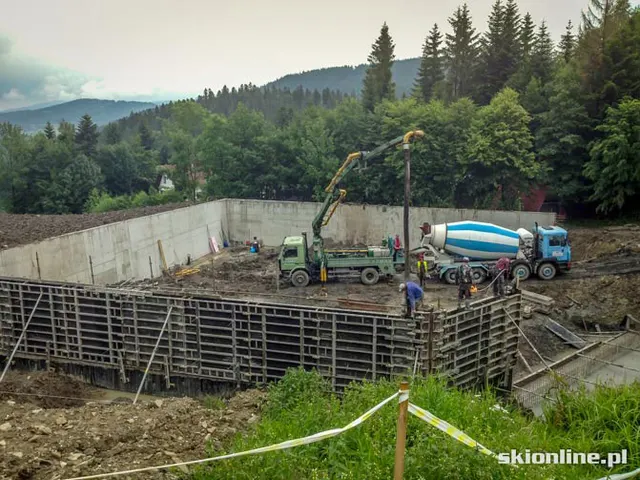 Zbirnik na wodę do naśnieżania